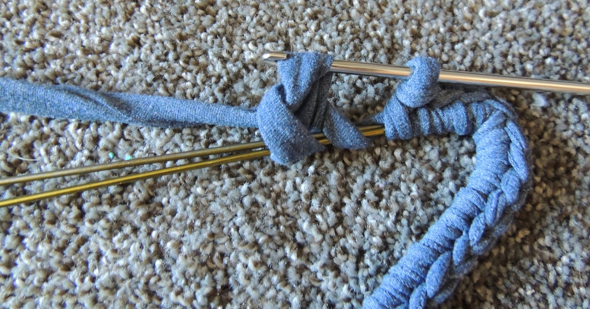 the third loop is pulled through the second loop, which is dropped from the crochet hook.