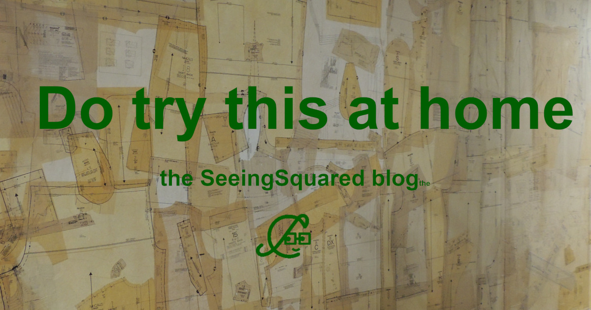Do try this at home : the SeeingSquared blog