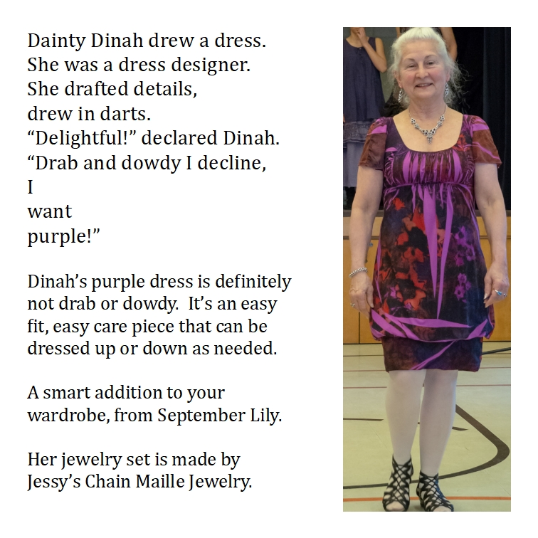 Dainty Dinah, dress designer